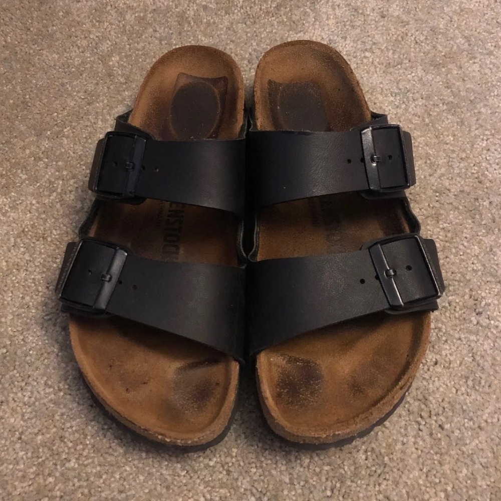 Black Birkenstocks